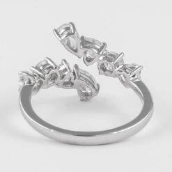 Alexander 1.54ct Multi Diamond Bypass Wrap Ring 18k White Gold 9 Alexander 1.54ct Multi Diamond Bypass Wrap Ring 18k White Gold -Mode Bijouterie Magasin KNM 1318 master