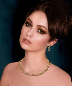 Vitolo 18 Karat Gold Etruscan Diamond Necklace -Mode Bijouterie Magasin MODEL 3 3 master