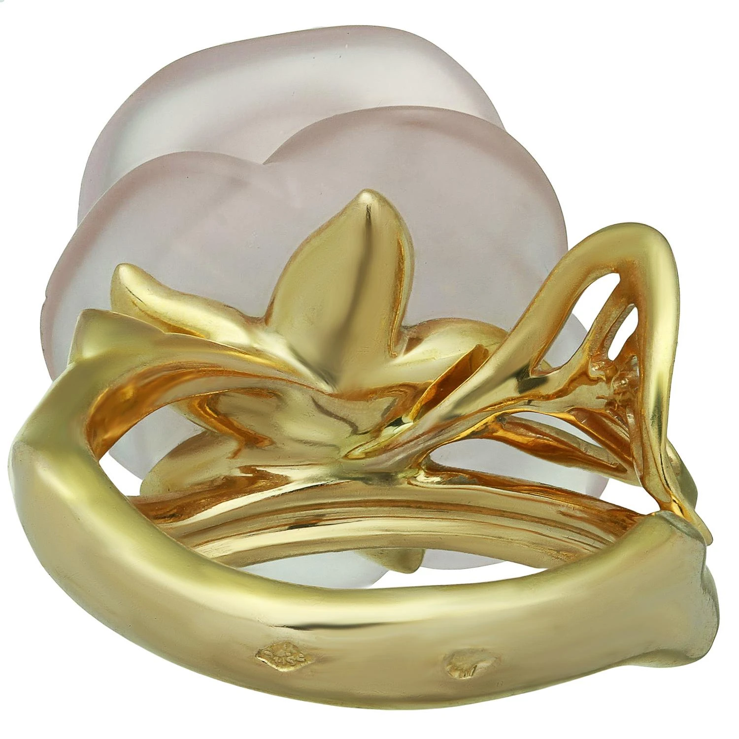 Christian Dior Small Rose Dior Pre Catelan Diamond Gold Quartz Ring 53 9 Christian Dior Small Rose Dior Pre Catelan Diamond Gold Quartz Ring 53 – Image 7