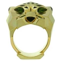 Cartier Panthère De Cartier Period Onyx Lacquer 18k Yellow Gold Ring 14 Cartier Panthère De Cartier Period Onyx Lacquer 18k Yellow Gold Ring -Mode Bijouterie Magasin MTSJ13623 5 master