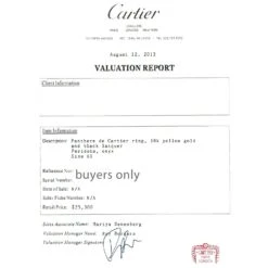 Cartier Panthère De Cartier Period Onyx Lacquer 18k Yellow Gold Ring 17 Cartier Panthère De Cartier Period Onyx Lacquer 18k Yellow Gold Ring -Mode Bijouterie Magasin MTSJ13623 8 master