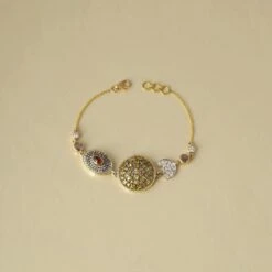 Moi Gold And Gemstone Bracelet -Mode Bijouterie Magasin Moi Zora Bracelet 3 master