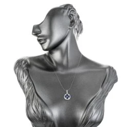 Gia Certified Ej 2.21 Carat Oval Sapphire White Gold Circle Diamond Pendant 15 Gia Certified Ej 2.21 Carat Oval Sapphire White Gold Circle Diamond Pendant -Mode Bijouterie Magasin N3 367 94 1538 Sapph Dia Pendant m master