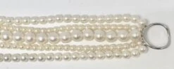 Beautiful Fresh Water Cultured Pearl Torsade / Twist Necklace, 17", Ster. Silver 8 Beautiful Fresh Water Cultured Pearl Torsade / Twist Necklace, 17", Ster. Silver -Mode Bijouterie Magasin N48TWIST2 4 master