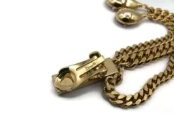 CHRISTIAN DIOR By JOHN GALLIANO Chain & Crystal Dangling Earrings -Mode Bijouterie Magasin P2540237 master