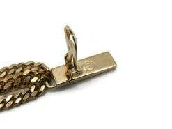 CHRISTIAN DIOR By JOHN GALLIANO Chain & Crystal Dangling Earrings -Mode Bijouterie Magasin P2540241 master