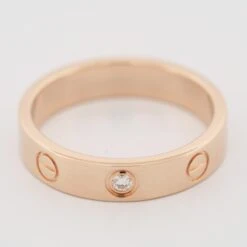 Cartier Love Wedding Band 1 Diamond Ring 51 PG 13 Cartier Love Wedding Band 1 Diamond Ring 51 PG -Mode Bijouterie Magasin P6091930 master