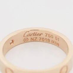 Cartier Love Wedding Band 1 Diamond Ring 51 PG 15 Cartier Love Wedding Band 1 Diamond Ring 51 PG -Mode Bijouterie Magasin P6091931 master