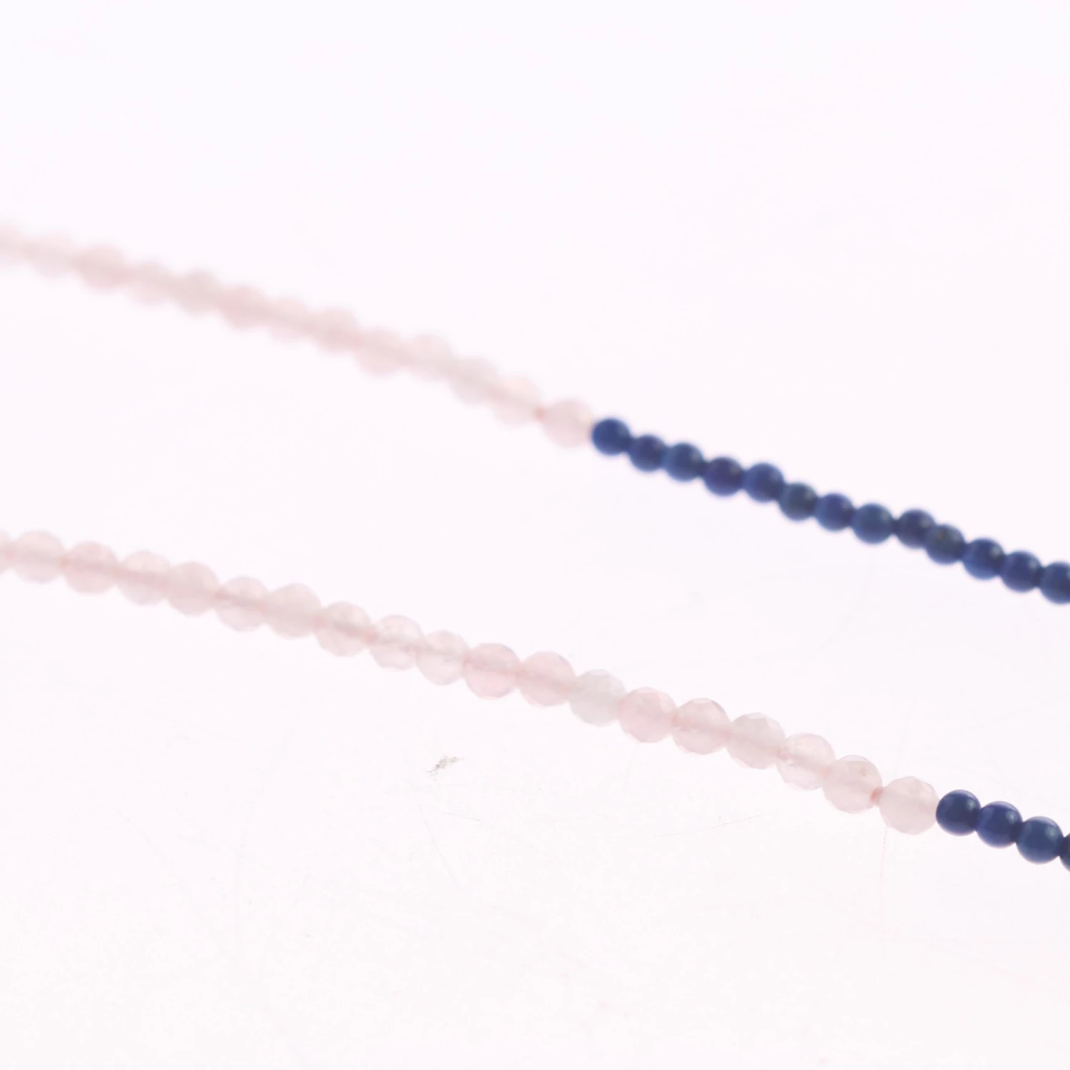 Lapis Lazuli Turquoise Quartz Rock Crystal Bead String Face Mask Holder Necklace 10 Lapis Lazuli Turquoise Quartz Rock Crystal Bead String Face Mask Holder Necklace – Image 8