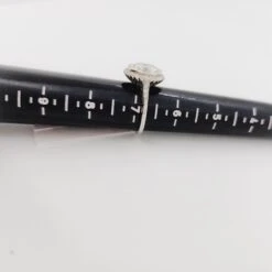 Unknown GIA White Diamond Round Halo Ring In Platinum -Mode Bijouterie Magasin PSX 20230525 095658 master