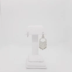 Unknown White Diamond Chandelier Earrings In 18k White Gold 18 Unknown White Diamond Chandelier Earrings In 18k White Gold -Mode Bijouterie Magasin PSX 793 master