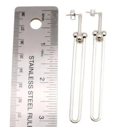 Tiffany & Co. Hardwear Double Long Link Dangle Earrings In Sterling Silver 27 Tiffany & Co. Hardwear Double Long Link Dangle Earrings In Sterling Silver -Mode Bijouterie Magasin PhotoRoom 20230517 123731 12 master