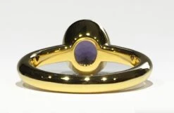 Purple Spinel Ring Set In 14 Karat Gold -Mode Bijouterie Magasin R388i master