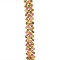 Lucea New York Multi Tourmaline Silver Bracelet -Mode Bijouterie Magasin Random master