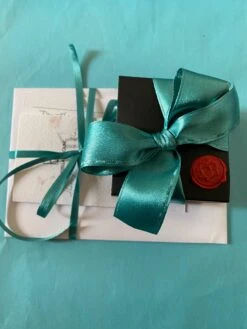 Dragon Bracelet Sterling Silver Gray Diamonds Turquoise Design -Mode Bijouterie Magasin Rossella Ugolini packaging azzurro verde master