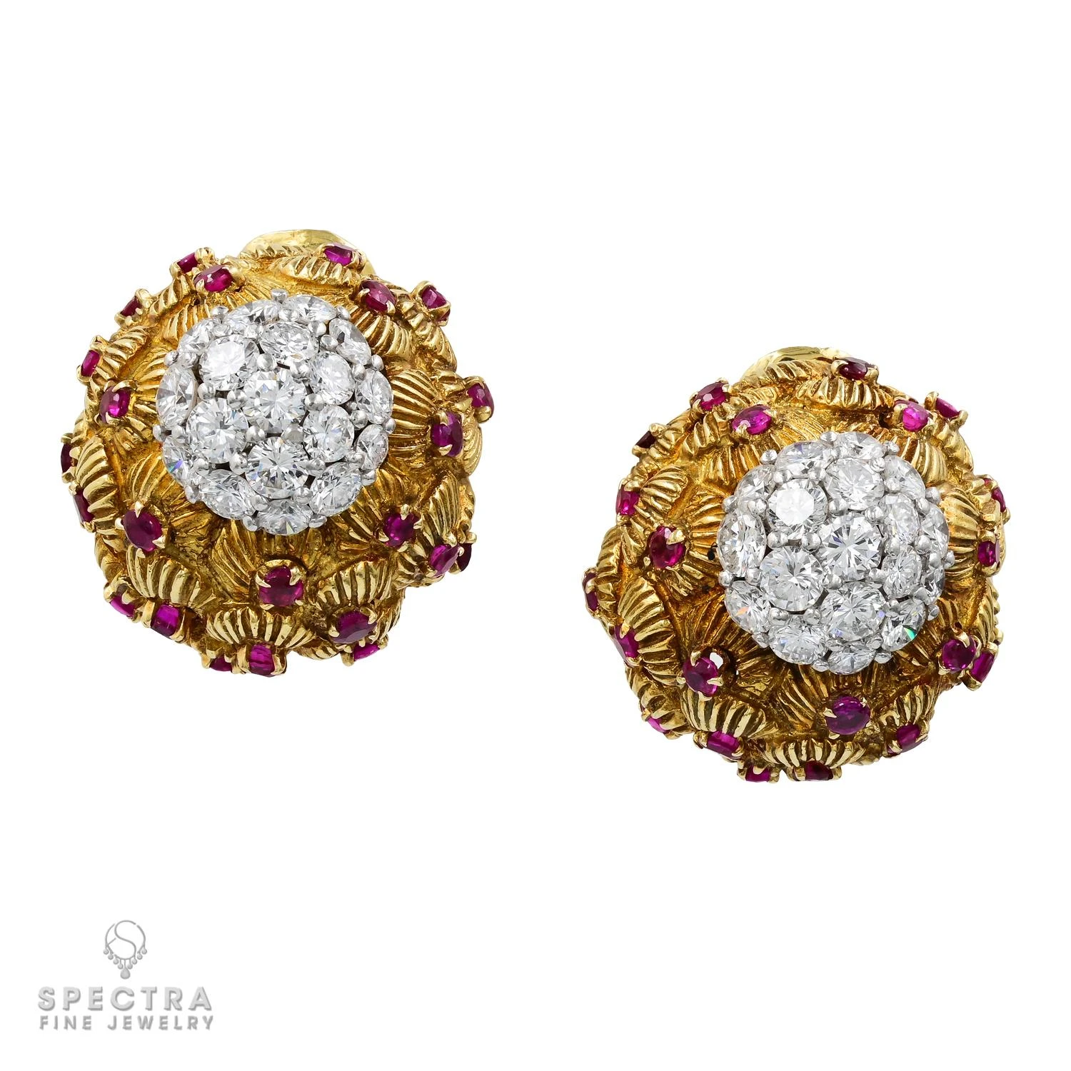 Unknown Set Of Ruby And Diamond Gold Jewelry 6 Unknown Set Of Ruby And Diamond Gold Jewelry – Image 4