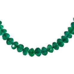 Unknown Modern Faceted Emerald Bead Bracelet With Platinum And Diamond Clasp 8 Unknown Modern Faceted Emerald Bead Bracelet With Platinum And Diamond Clasp -Mode Bijouterie Magasin S30 6 21Td master