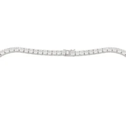 26.10 Carat Diamond Tennis Chain Necklace 18 Karat White Gold Handmade Jewelry -Mode Bijouterie Magasin SECH 7195 11 master