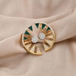 1.91ct Diamond Half Moon Black Enamel Ear Climber Earrings 14 Karat Yellow Gold 9 1.91ct Diamond Half Moon Black Enamel Ear Climber Earrings 14 Karat Yellow Gold -Mode Bijouterie Magasin SEE 13637 3 master