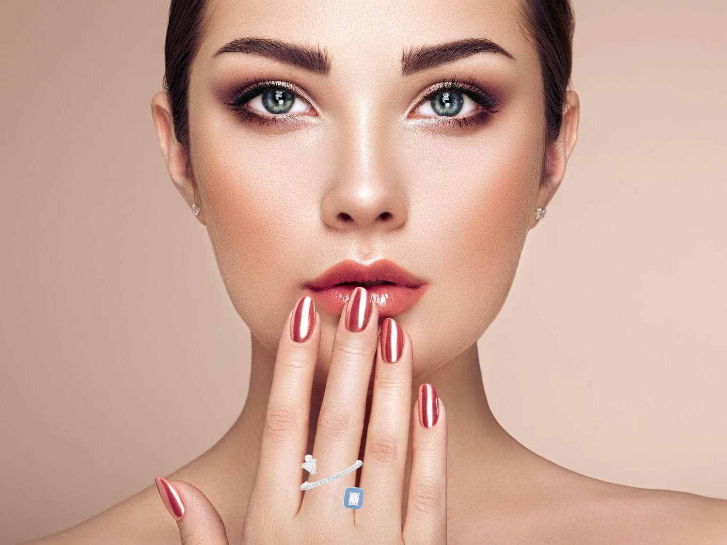 Natural 0.87 Carat Diamond Criss Cross Enamel Cuff Ring 14k White Gold Jewelry 7 Natural 0.87 Carat Diamond Criss Cross Enamel Cuff Ring 14k White Gold Jewelry – Image 5