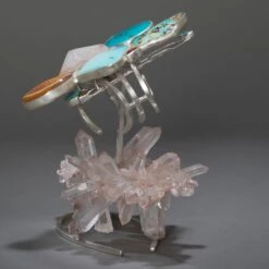 Studio Greytak 'Turquoise Bracelet On Himalayan Quartz' With Citrine & Sunstone -Mode Bijouterie Magasin SG turquoise bracelet quartz 333001110 9453 master