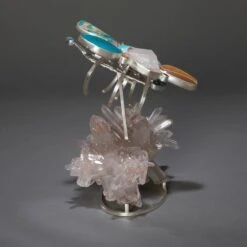 Studio Greytak 'Turquoise Bracelet On Himalayan Quartz' With Citrine & Sunstone -Mode Bijouterie Magasin SG turquoise bracelet quartz 333001110 9498 master