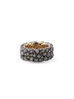 Unknown A.Deitiy Wedding Ring Made With Recycled Sterling Silver And Mined Diamonds -Mode Bijouterie Magasin SPP26977 master