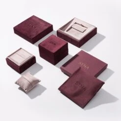 Syna Yellow Gold Rock Crystal And Pink Spinel Earrings With Diamonds -Mode Bijouterie Magasin SYNA PACKAGING master 4