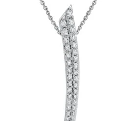 Sabre Fine Large Necklace - 18 Carat White Gold And 2.64 Carat Diamond 9 Sabre Fine Large Necklace - 18 Carat White Gold And 2.64 Carat Diamond -Mode Bijouterie Magasin Sabre Pendant 0001 SA002 WGWHNOS 3 master