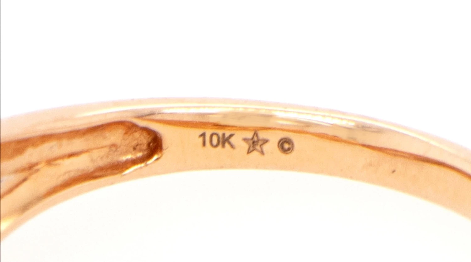 Unknown Diamond Wedding Ring 10k Rose Gold 8 Unknown Diamond Wedding Ring 10k Rose Gold – Image 6
