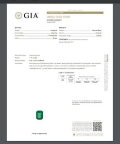 Handcrafted Leah Cut Emerald Drop Necklace By Single Stone -Mode Bijouterie Magasin Screenshot 2023 06 16 120026 master