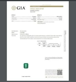 Handcrafted Leah Asscher Cut Emerald Drop Necklace By Single Stone -Mode Bijouterie Magasin Screenshot 2023 06 16 151858 master