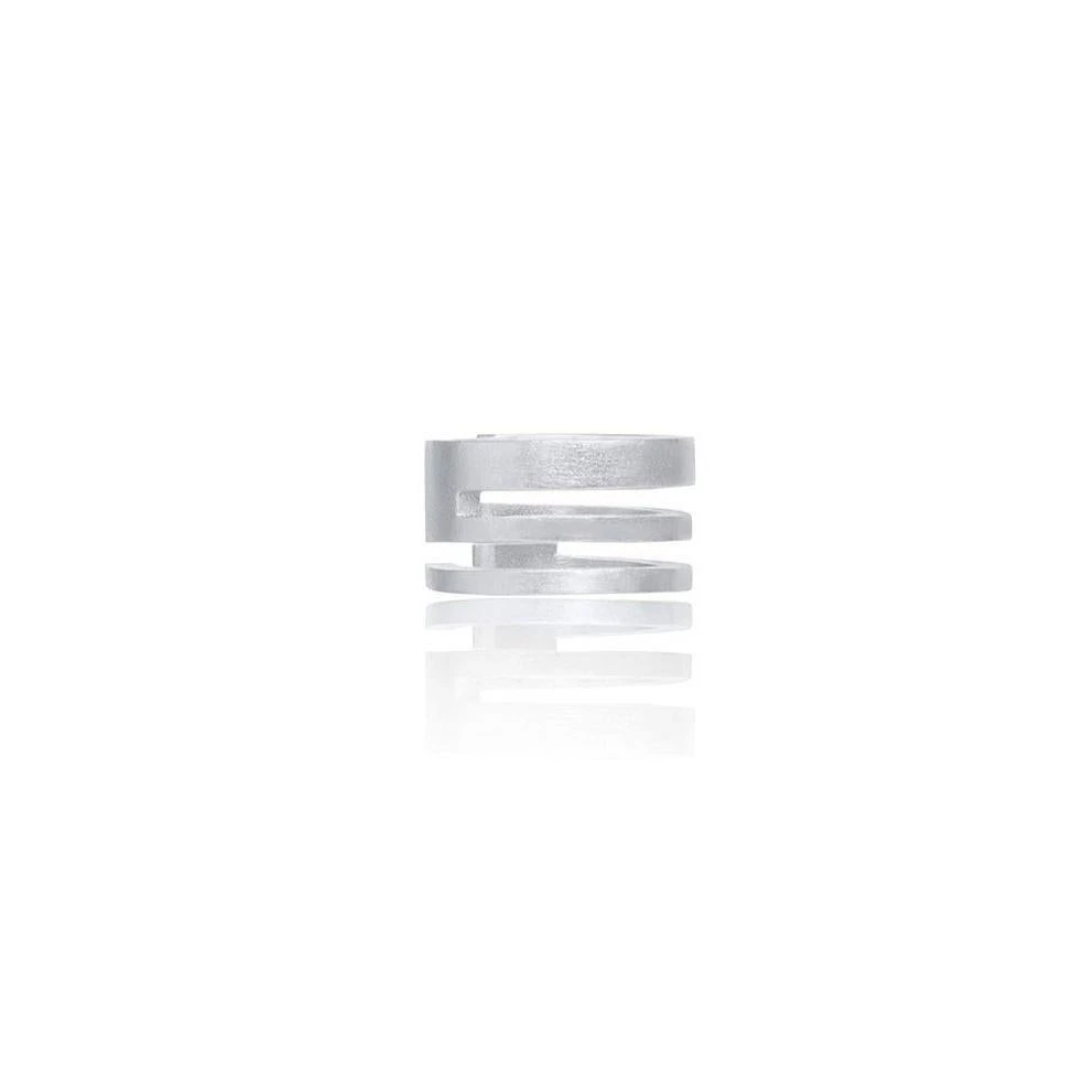 Sterling Silver Triple Lines Ear Cuff And Double Ear Cuff 7 Sterling Silver Triple Lines Ear Cuff And Double Ear Cuff – Image 5