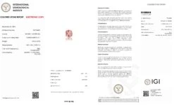 *Sale* IGI 14k 8.76 Carat Tourmaline&Sapphire Antique Art Deco Engagement Ring -Mode Bijouterie Magasin T3 92 557224432 master