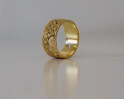 18 Karat Yellow Gold Tiffany & Co. Woven / Mesh Style Band Ring -Mode Bijouterie Magasin TIFFANY and CO RING 3 master