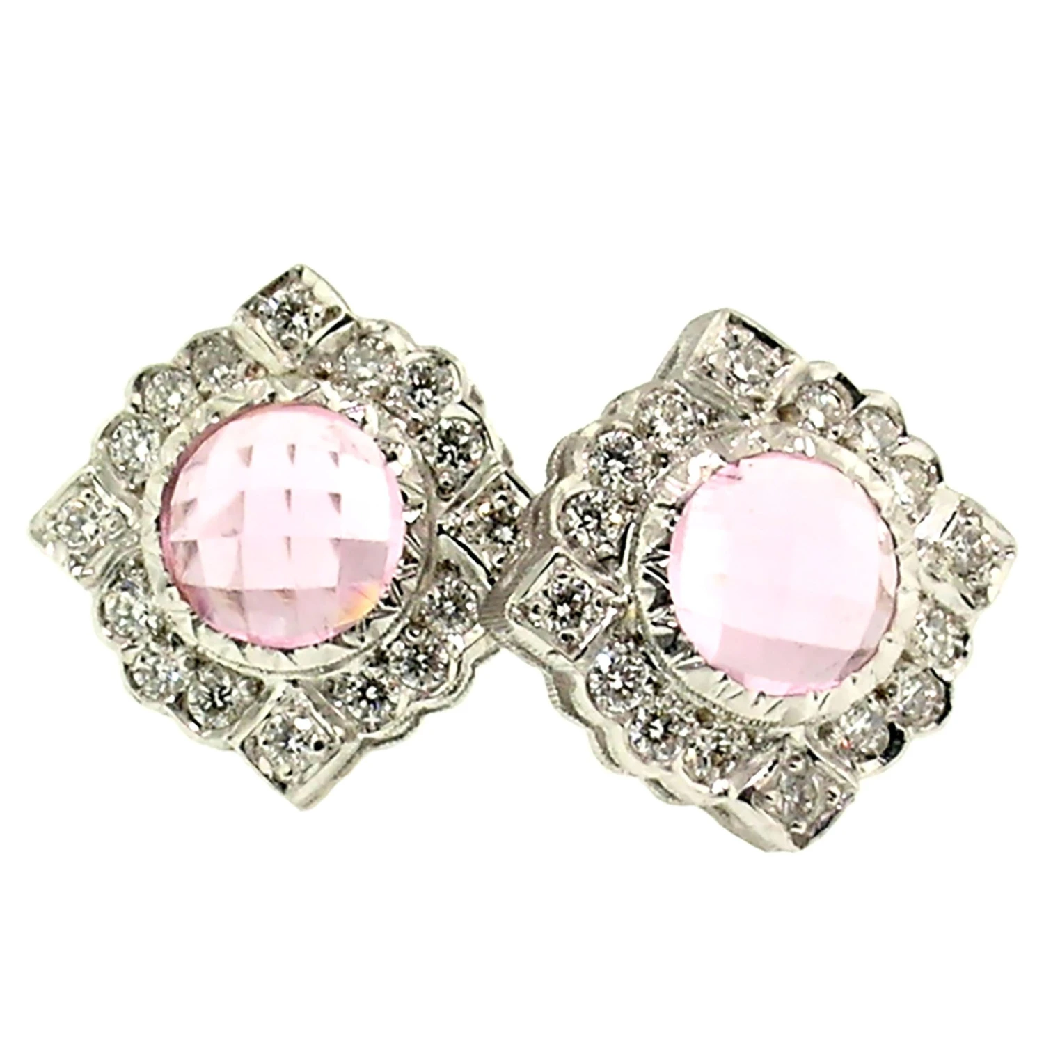 Main Tourmaline And Diamond 18kt Earrings Made In Italy By Cynthia Scott Jewelry 3 Main Tourmaline And Diamond 18kt Earrings Made In Italy By Cynthia Scott Jewelry