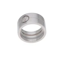Cartier Love 18 Karat White Gold Wide Band Ring 17 Cartier Love 18 Karat White Gold Wide Band Ring -Mode Bijouterie Magasin Untitled 0001 copia 2 master