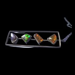 Canadian Ammolite Silver Ladder Pendant -Mode Bijouterie Magasin Untitled design 99 master