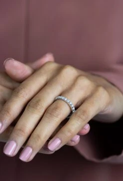 Roman Malakov 1.45 Carats Total Brilliant Round Diamond Eternity Wedding Band -Mode Bijouterie Magasin WB1832 1 master