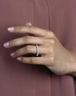 Roman Malakov 1.45 Carats Total Brilliant Round Diamond Eternity Wedding Band -Mode Bijouterie Magasin WB1832 3 master