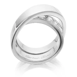Cartier Love "Nouvelle Vague Etincelle" Diamond Ring In 18K White Gold 15 Cartier Love "Nouvelle Vague Etincelle" Diamond Ring In 18K White Gold -Mode Bijouterie Magasin Web1 master