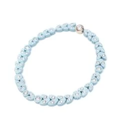 Bottega Veneta Pastel Blue Crystal Embellished Necklace - New Season 13 Bottega Veneta Pastel Blue Crystal Embellished Necklace - New Season -Mode Bijouterie Magasin a257318 3 master