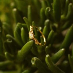 Solid 18 Carat Gold Barnacle Diamond Ring By Lucy Stopes-Roe -Mode Bijouterie Magasin barnacle ring master