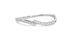 Dazzling 18k White Gold Bangle W/ 2.8 Carat Natural Diamonds IGI Certificate -Mode Bijouterie Magasin c2e17758 6ab8 41c8 9eee fb2c092d03ce master