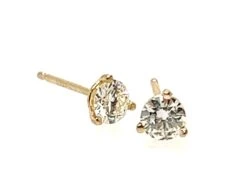Unknown Diamond Round Brilliant Cut Stud Earrings .50ct 14k Yellow Gold 1/2 Carat 9 Unknown Diamond Round Brilliant Cut Stud Earrings .50ct 14k Yellow Gold 1/2 Carat -Mode Bijouterie Magasin cab37283 master