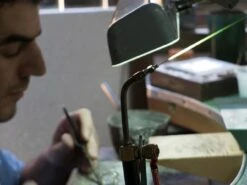 Diamond Ruby White Gold Handcrafted In Italy Papillon Bow Chocker Brooch 21 Diamond Ruby White Gold Handcrafted In Italy Papillon Bow Chocker Brooch -Mode Bijouterie Magasin cannello Alberto COL master 1