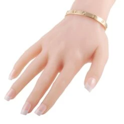 Cartier Love 18k Yellow Gold 6 Diamond Bracelet -Mode Bijouterie Magasin cartier 18k yellow gold love bracelet 198304 2 1 master