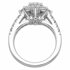 Harry Winston Sunflower Diamond 0.70ct F-VVS1-3Ex Ring Small Platinum 14 Harry Winston Sunflower Diamond 0.70ct F-VVS1-3Ex Ring Small Platinum -Mode Bijouterie Magasin common 23100302 3 master