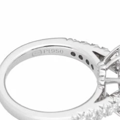 Harry Winston Sunflower Diamond 0.70ct F-VVS1-3Ex Ring Small Platinum 15 Harry Winston Sunflower Diamond 0.70ct F-VVS1-3Ex Ring Small Platinum -Mode Bijouterie Magasin common 23100302 4 master