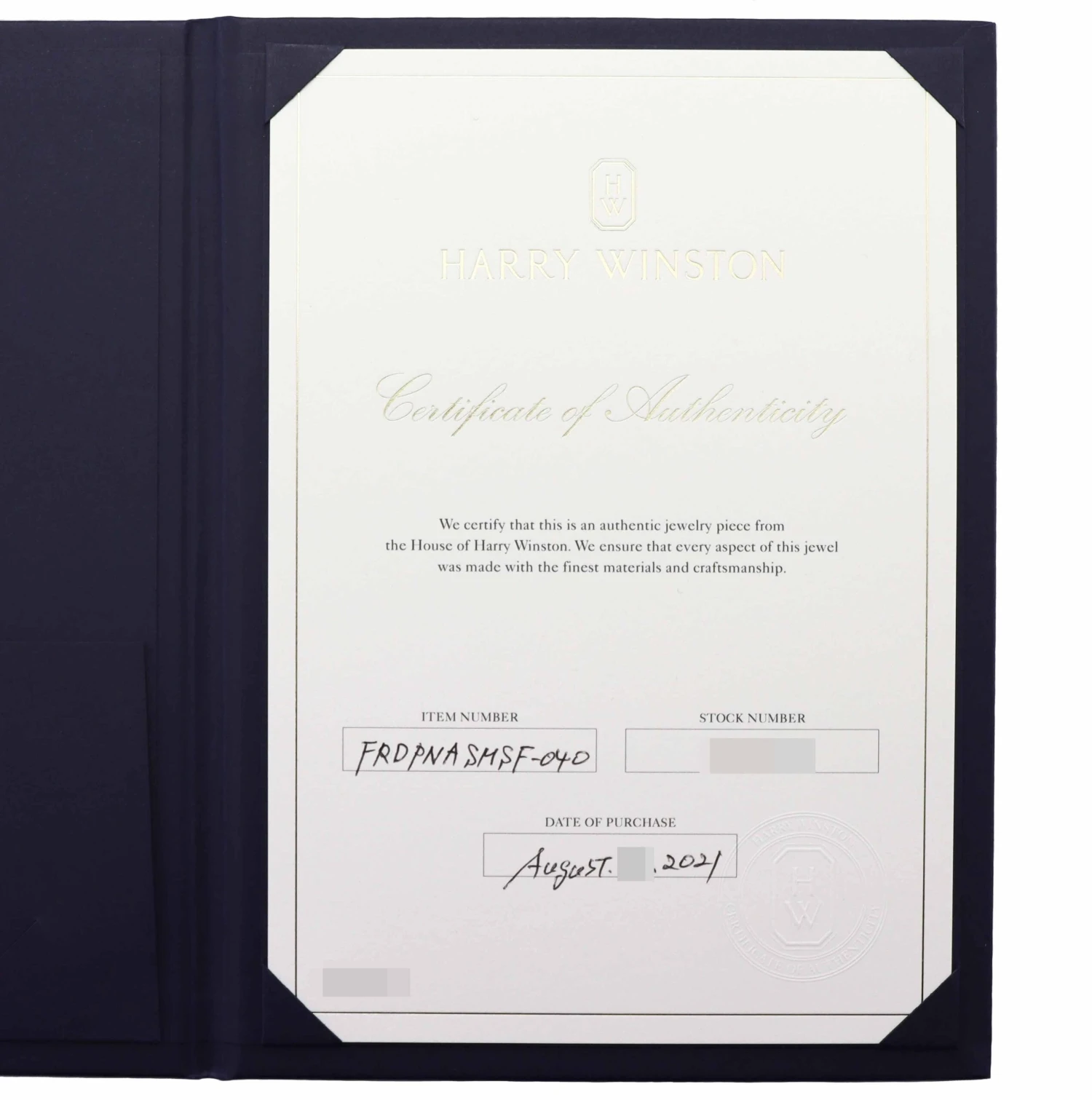 Harry Winston Sunflower Diamond 0.70ct F-VVS1-3Ex Ring Small Platinum 11 Harry Winston Sunflower Diamond 0.70ct F-VVS1-3Ex Ring Small Platinum – Image 9